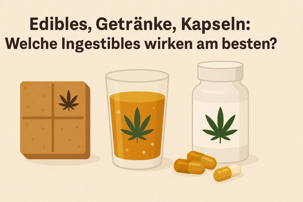 Edibles, Getränke, Kapseln Welche Ingestibles wirken am besten